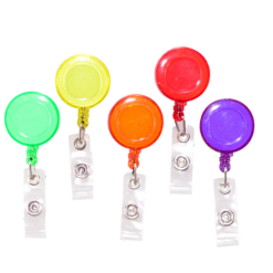 Retractable ID Tags Clip