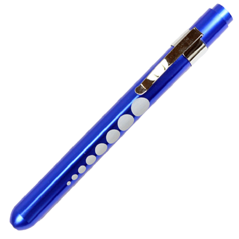 Blue – Medical flashlight – aluminum alloy medical led pen light pen flashlight