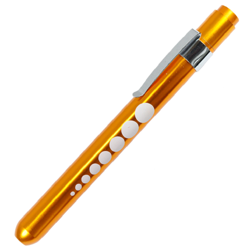 Gold – Medical flashlight – aluminum alloy medical led pen light pen flashlight