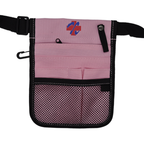 Nursing Pouch with Light Pink Stitching