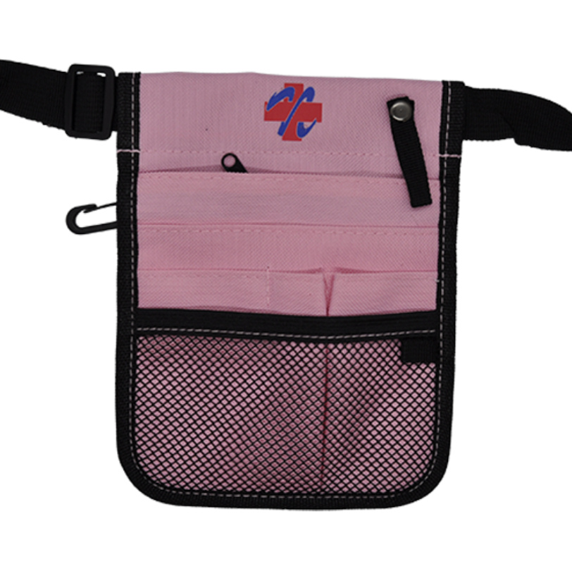 Nursing Pouch with Light Pink Stitching