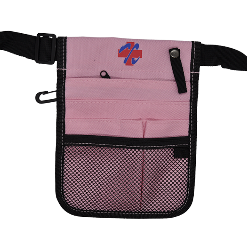 Nursing Pouch with Light Pink Stitching