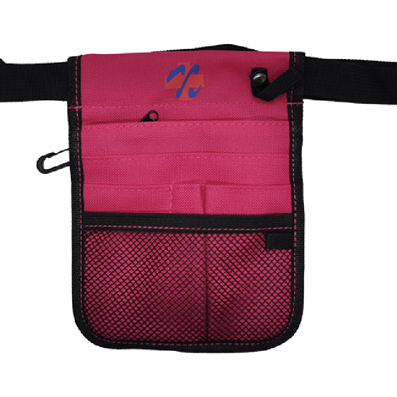 Nursing Pouch with Hot Pink Stitching